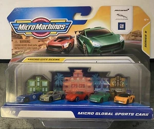 NEW 2021 Micro Machines Series 6 MICRO GLOBAL SPORTS CARS #19 5 Pack 🏎 - Picture 1 of 1