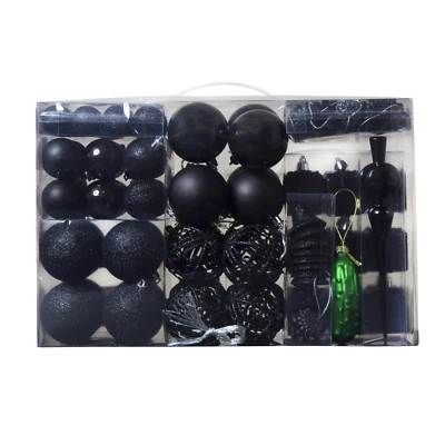 BRUBAKER 101 Piezas Adornos de Árbol de Navidad Irrompibles - Varios Colores Foto 1 de 4