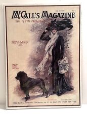 McCall’s Magazine Front Cover Reproduction Wall Art November 1909 Issue 11X15