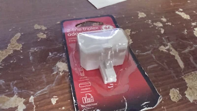 {GE} 2-Line Triplex Adapter (new) - Image 1 of 3