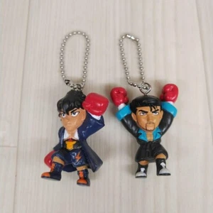 Hajime no Ippo Figura Llavero Lote 2 Set Fecha Sendo Anime Japón Retro Raro m607 - Imagen 1 de 8