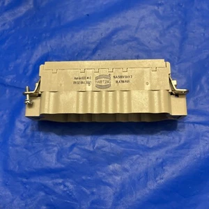 09320643001 Stecker 64-polig HAN-64EEE-M-C Schwerlast Kopf Stecker 16A - Bild 1 von 4