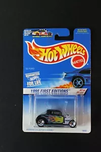 1998 Vintage Hot Wheels First Editions 7/40 32 FORD Black - Picture 1 of 2