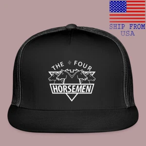 Gorra de camionero negra ajustable de la película The Four Horsemen talla adulto - Imagen 1 de 4