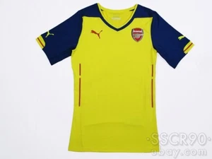 Puma Arsenal 2014/15 Away Soccer Jersey Football Shirt ACTV FIT Player Issue L - Picture 1 of 10