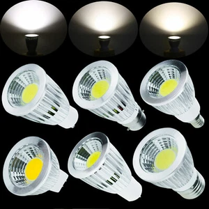 Dimmable E27 E14 GU10 MR16 E12 LED Spotlight 12V 24V 6W 9W 12W Bulb Lamp GL444 - Picture 1 of 18