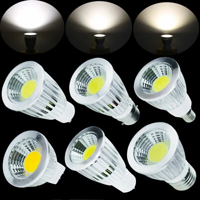 Dimmable E27 E14 GU10 MR16 E12 LED Spotlight 12V 24V 6W 9W 12W Bulb Lamp GL444 - Image 1 of 4