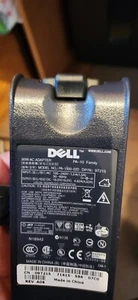DELL 90W AC ADAPTER, MODEL PA-1900-02D, PA-10 FAMILY - Picture 1 of 4