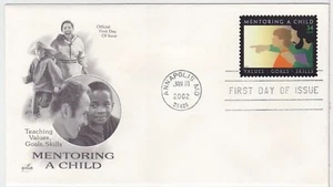 TurtlesTradingPost- Mentoring A Child-  2002 #3556 FDC- Artcraft Cachet - Picture 1 of 1