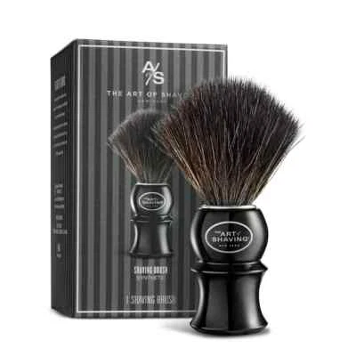 Cepillo de afeitar original The Art of Shaving - negro - fibras sintéticas premium nuevo en caja Foto 1 de 3