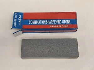 Vintage Combination Sharpening Stone 6x2x1 Aluminum Oxide NIP - Picture 1 of 5