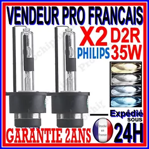 2 AMPOULES PHILIPS GERMANY D2R 35W 85126+ 03V DOT au XENON P32d-3 LAMPE en 85v - Foto 1 di 13