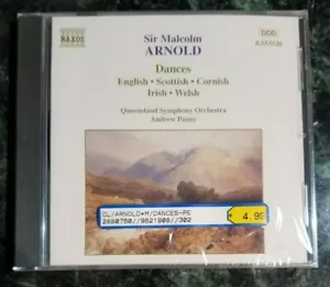 Arnold: Dances Queensland Symphony Orchestra, Malcolm Arnold, Andrew Penny NEW - Foto 1 di 2