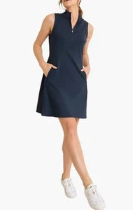 Tommy Bahama Aubrey ärmelloses Minikleid Dark Sapphire S/P TOP einmal getragen - Bild 1 von 13