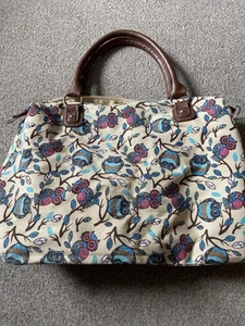 Owl Women's Zip-Up Bag - Picture 1 of 8