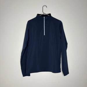 Peter Millar Crown Sport Herren Größe Small 1/4-Reißverschluss Perth Performance Windbreaker - Bild 1 von 5