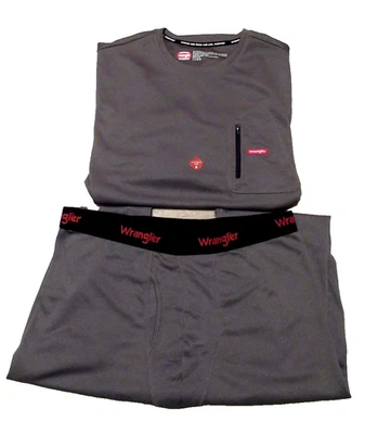 Wrangler Ropa de Trabajo Conjunto Térmico Capa Base Superior e Inferior Para Hombres Talla X-Grande NUEVO Foto 1 de 4