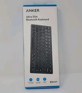 Teclado Anker Ultra Delgado Bluetooth A7726 Negro IOS Android Mac Windows Inalámbrico - Imagen 1 de 2