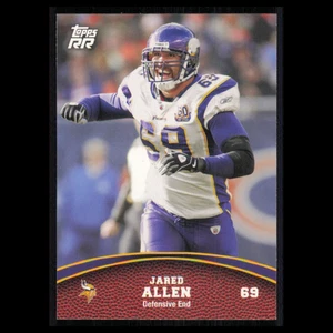 Jared Allen #35 2011 Topps Rising Rookies Minnesota Vikings Football Card NFL NM - Picture 1 of 3