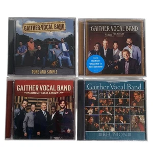 NEW Gaither Vocal Band 4 CD Lot Southern Gospel Reunion Two Pure and Simple - Picture 1 of 11