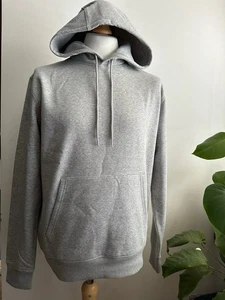 Tommy Jeans Para Hombres Tjm Regular Polar Sudadera con Capucha Gris Claro Brezo GRANDE #0151 - Imagen 1 de 6