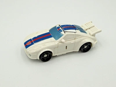 TRANSFORMERS UNIVERSE AUTOBOT JAZZ WHITE SPY CHANGER CAR MINI FIGURE LOOSE - Image 1 of 4