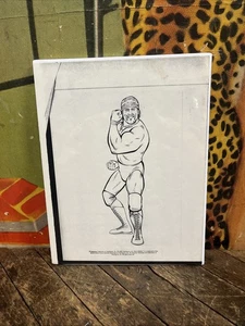 VINTAGE 1990 WWF HASBRO HULK HOGAN FIGUR BLUEPRINT WWE NWA WCW NWO LEGENDS LJN - Bild 1 von 17