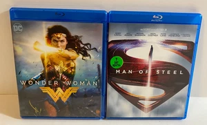 DC Blu-Ray Bundle - Wonder Woman and Man of Steel - Imagen 1 de 7