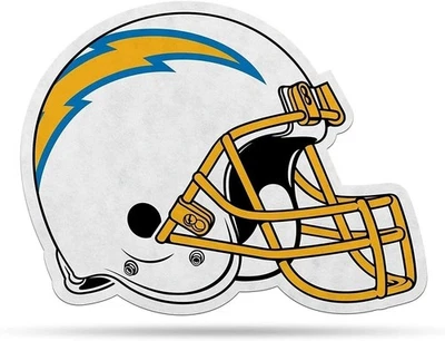 Los Angeles Chargers Soft Felt Pennant, 18 Inch, Helmet Shape, Easy to Hang,... - Image 1 of 4