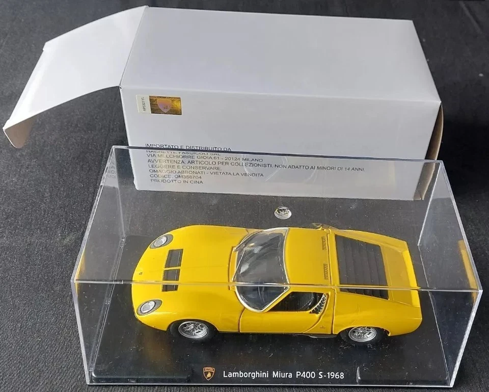 Lamborghini Miura P400 S - 1968 - Hachette Promozionale 1:24 1/24 - Immagine 1 di 1