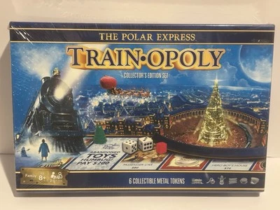 NUEVO Polar Express TrainOpoly Monopoly Edición Coleccionista Warner Brothers Foto 1 de 4