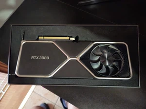 NVIDIA GeForce RTX 3080 FE Founders Edition 10GB GDDR6X Graphics Card GPU - Afbeelding 1 van 6