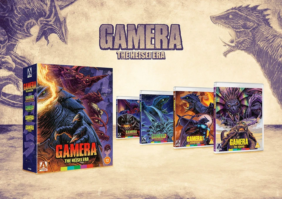 Gamera - The Heisei Era Region B BLURAY