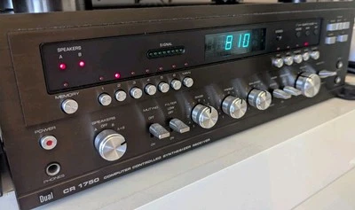 Wie Marantz - Dual CR 1750 VollVerstärker Power AMP - DIN & Cinch Plattenspieler - Bild 1 von 4