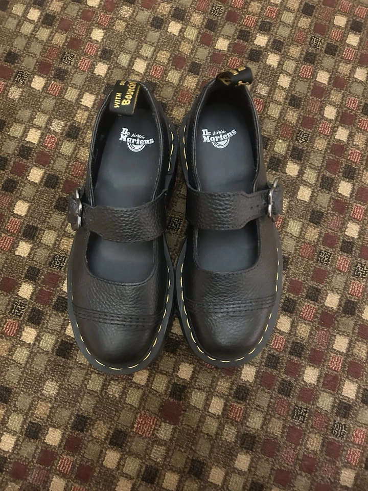 Zapatos de plataforma de cuero Dr. Martens Doc AirWair talla para mujer’s 7 Mary Jane’s Foto 1 de 4