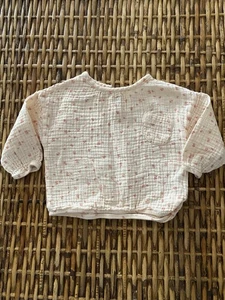 Camicia Zara taglia 0-3 mesi floreale bambina - Foto 1 di 4