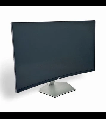 Dell 32" FHD VA LED 1080p Curved Monitor 75hz 8ms FreeSync - White S3222HN - Image 1 of 3
