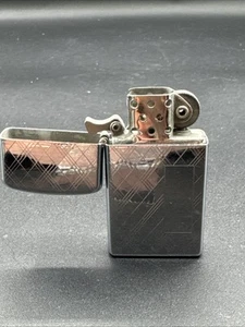 Vintage Zippo 16-Hole Single Barrel Design Polished With Engravable Spot - Picture 1 of 6