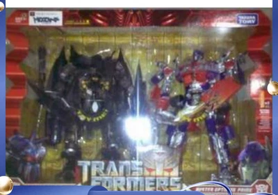 Takara Tomy Transformers 2009 Movie Leader Class Optimus Prime Jetfire Set New - Image 1 of 2
