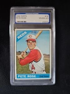 1966 Topps #30 Pete Rose 4.5 Cincinnati REDS 4th Year - Bild 1 von 2