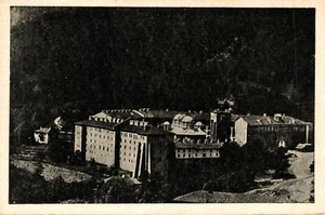 Postal vintage del monasterio de Rila de Bulgaria 08,65 - Imagen 1 de 2