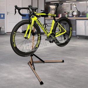 Bicycle Bike Repair Stand Maintenance Mechanics Work Adjustable Tool Tray Home - Picture 1 of 9
