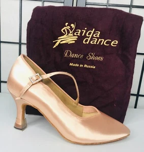 DanceLife (DS15) Ballroom Dance Shoes 3" w/heel protector -Size UK 5 / USA 7 - Picture 1 of 12