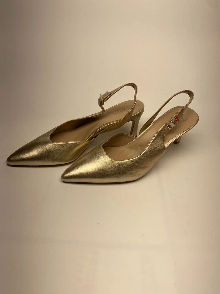 Naturalizer 27 Edit Mujer Felicia Champagne Tacón Punta Talla 10 Foto 1 de 4