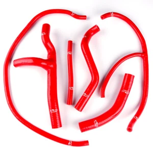 For Ducati ST4 ST4S 2001-2005 Silicone Radiator Coolant Hose Red - Picture 1 of 10