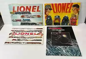 Vintage Lionel 1953, 1954, 1955, 1989 Catalogs LOT - Picture 1 of 9