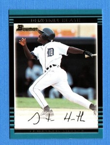 2002 Bowman #212 Demetrius Heath Tigers