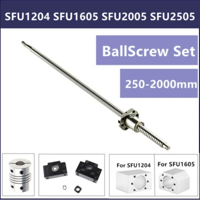 BallScrew SFU1605/SFU1204/SFU2005/2505/1610/1604 End Machine&Housing&Support kit - Image 1 of 4