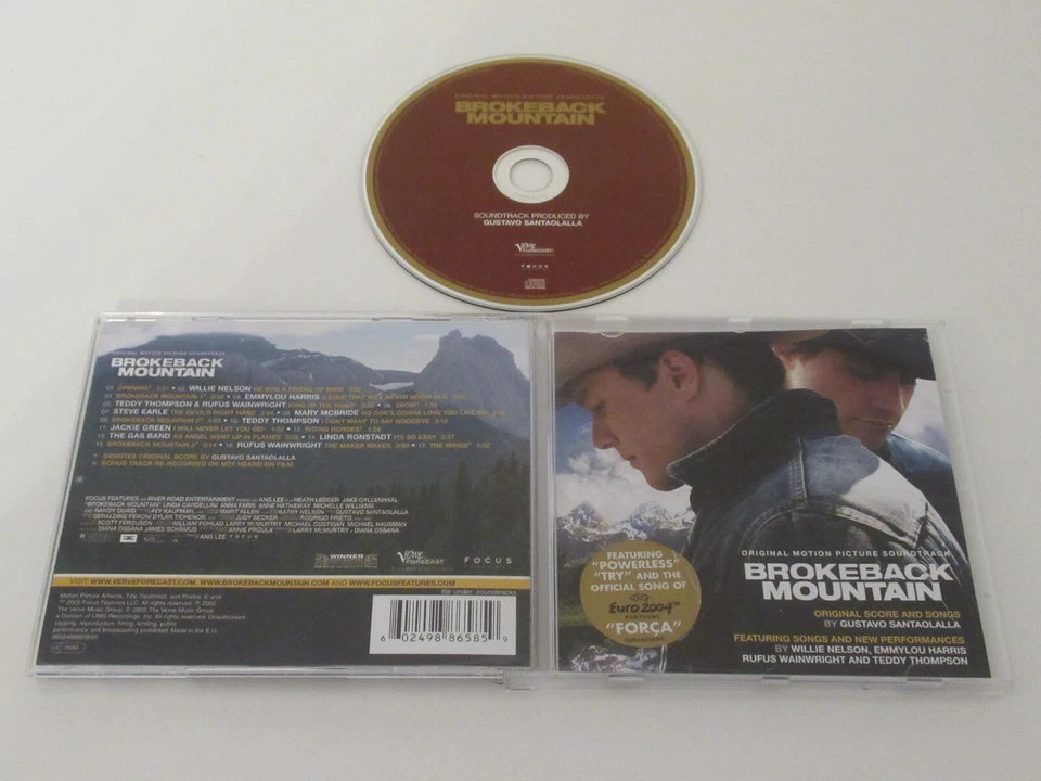 Gustavo Santaolalla – Brokeback Mountain /	Verve Forecast – 9886585 CD ALBUM  - Bild 1 von 3