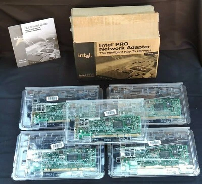5x SCHEDA RETE FIBRA INTEL PRO 1000 XF Gigabit PCI-X Server Adattatore NIC PCI - - Immagine 1 di 4